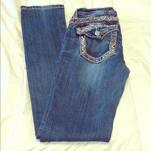 Miss Me Signature Straight Jeans